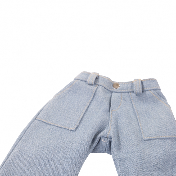 Набор одежды джинсы, фунболка и кеды, 45-50 см  